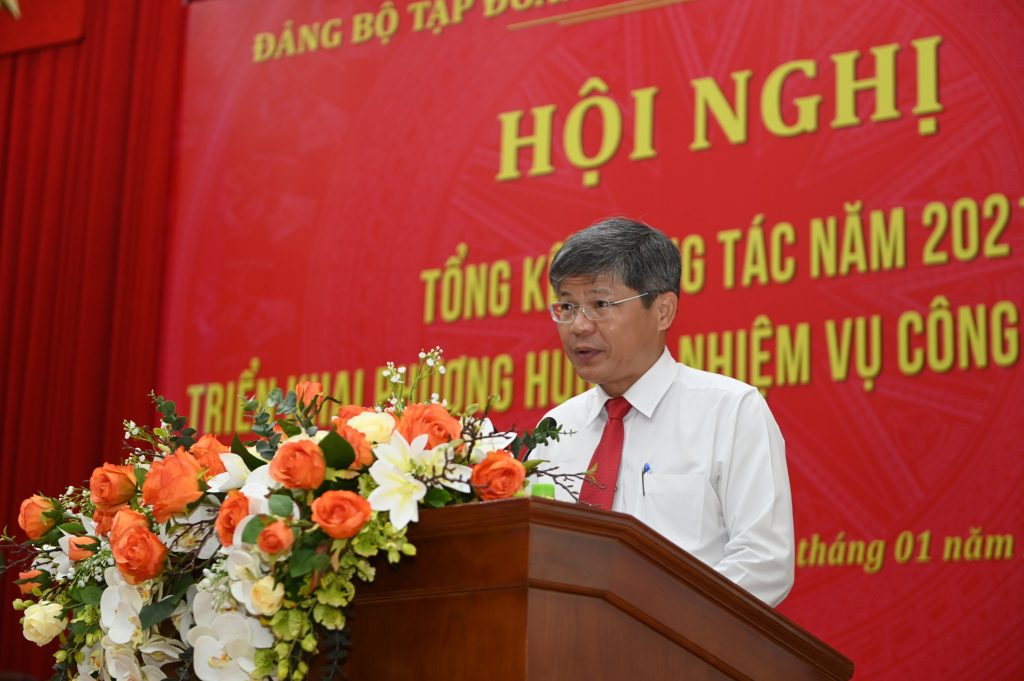 Đảng bộ VRG thực hiện thắng lợi nhiệm vụ chính trị năm 2021 